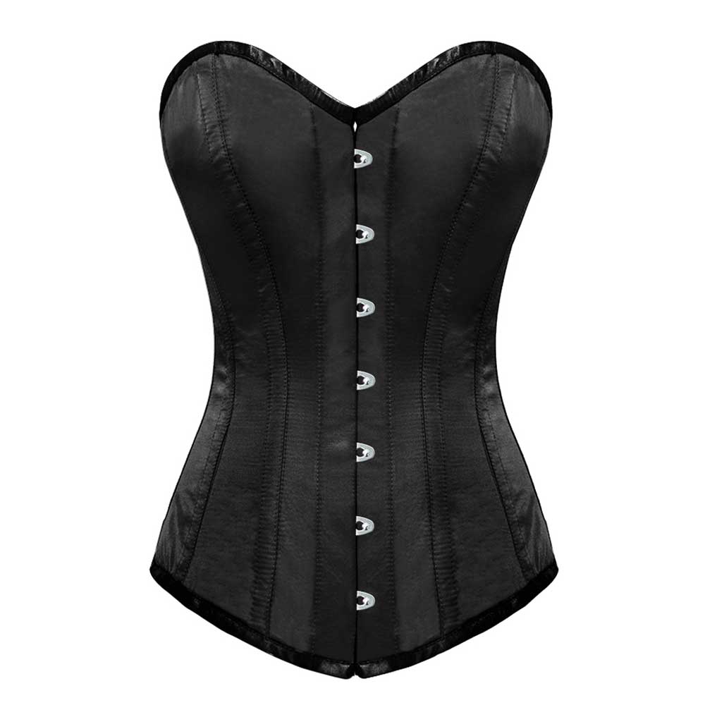 Attitude Corsets - Feyaria Overbust korset - Zwart
